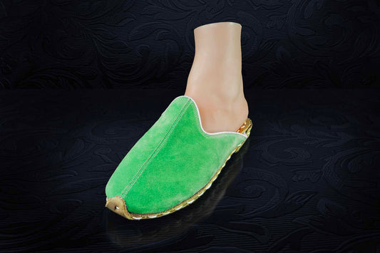 Charook Pantoffel Rau Grun – 1